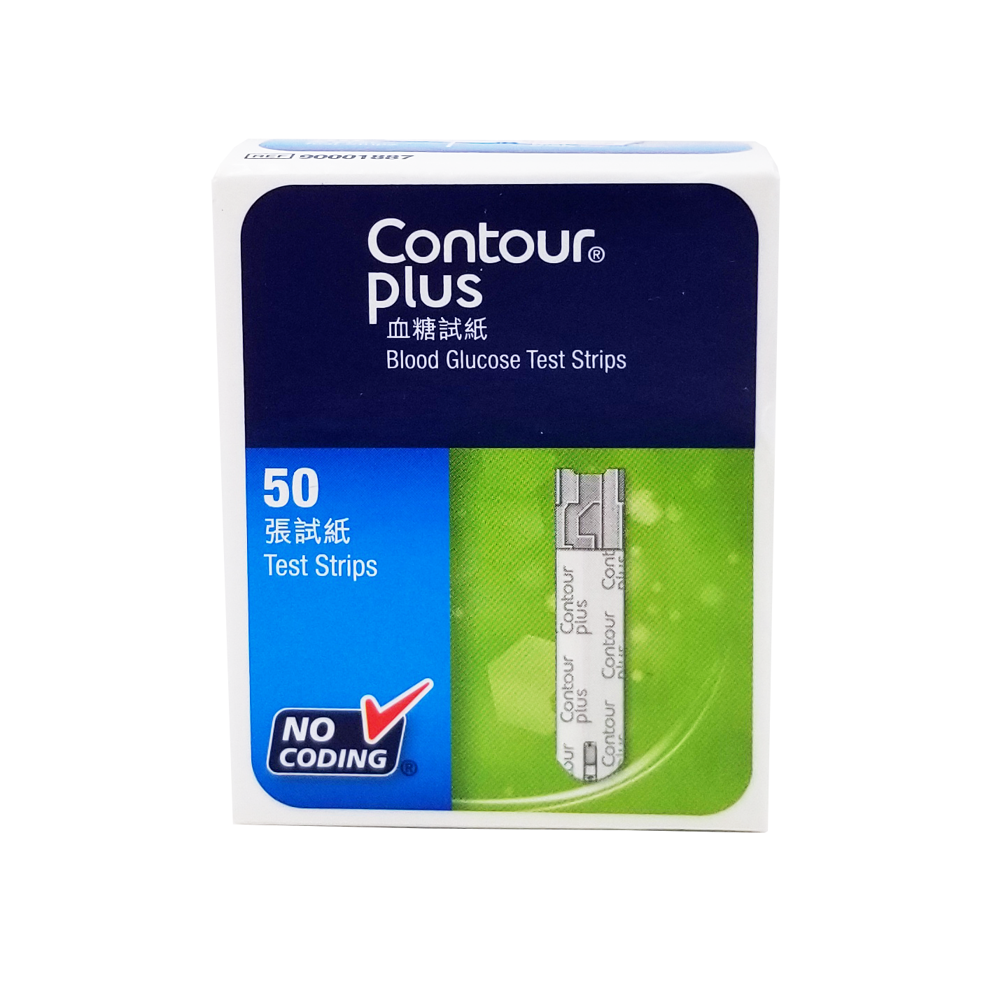 CONTOUR®PLUS 血糖測試紙 50 片