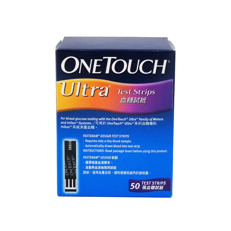 OneTouch Ultra® 血糖試紙 50 片