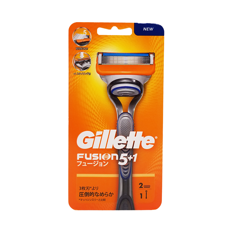 Gillette 吉列 Fusion 5 鋒隱 剃鬚刀 1 刀架，2 刀頭