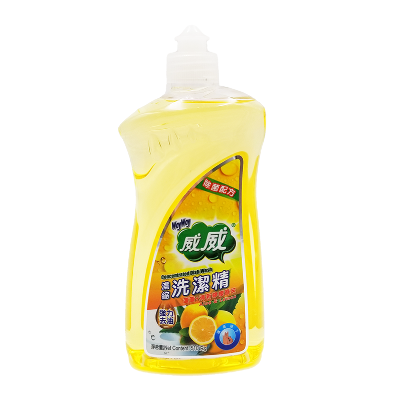 威威 濃縮洗潔精 蘆薈 + 清新檸檬香味 510 g