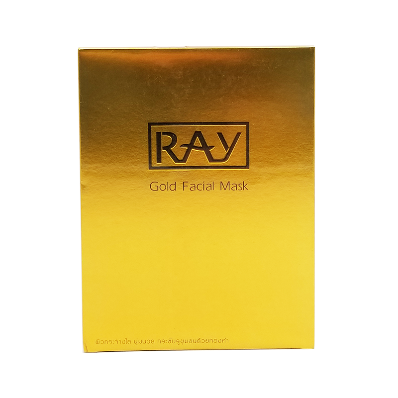 Ray Gold Facial Mask 妝蕾蠶絲面膜 10 片