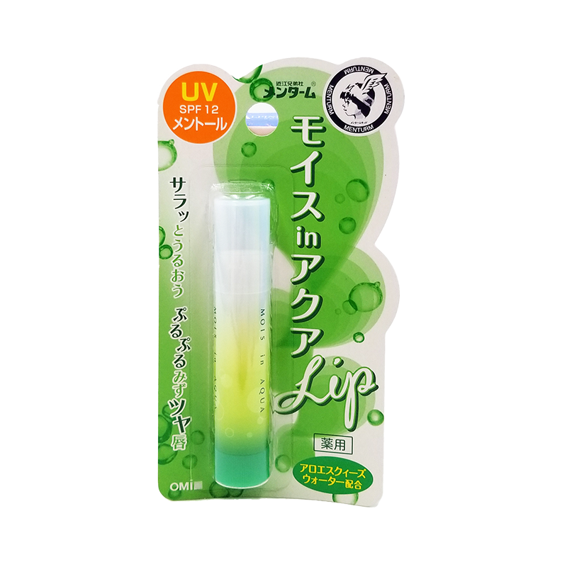 日本近江兄弟 防曬保濕潤唇膏 SPF 12 薄荷味 4 g