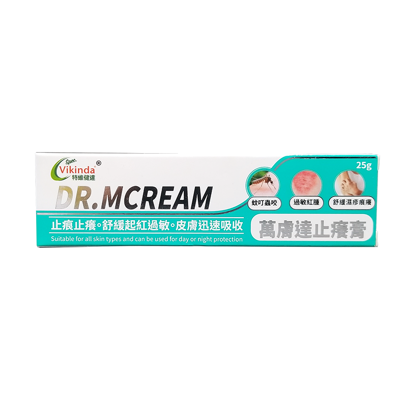 Spec. Vikinda 特維健達 Dr. Mcream 萬膚達止癢膏 25 g