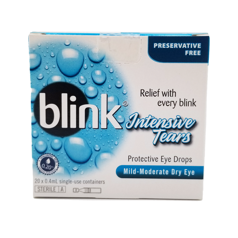 Blink 冰藍 特效保濕潤眼液 20 X 0.4 ml