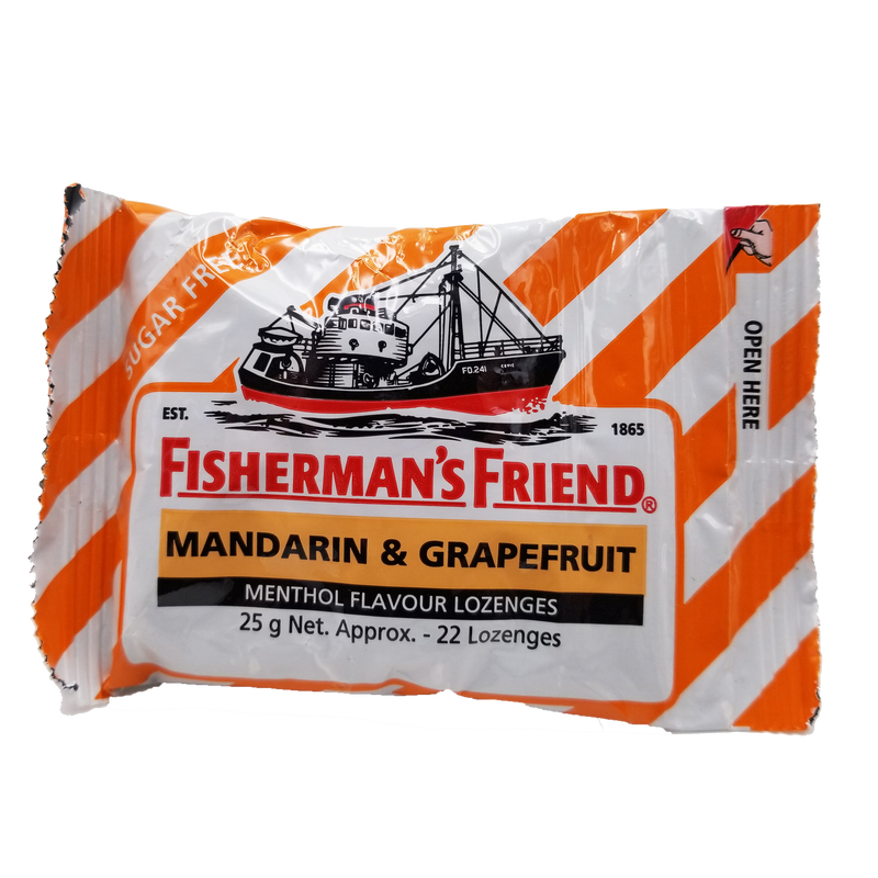 Fishman's Friend 漁夫之寶 潤喉糖 健怡柑桔西柚味 25 g
