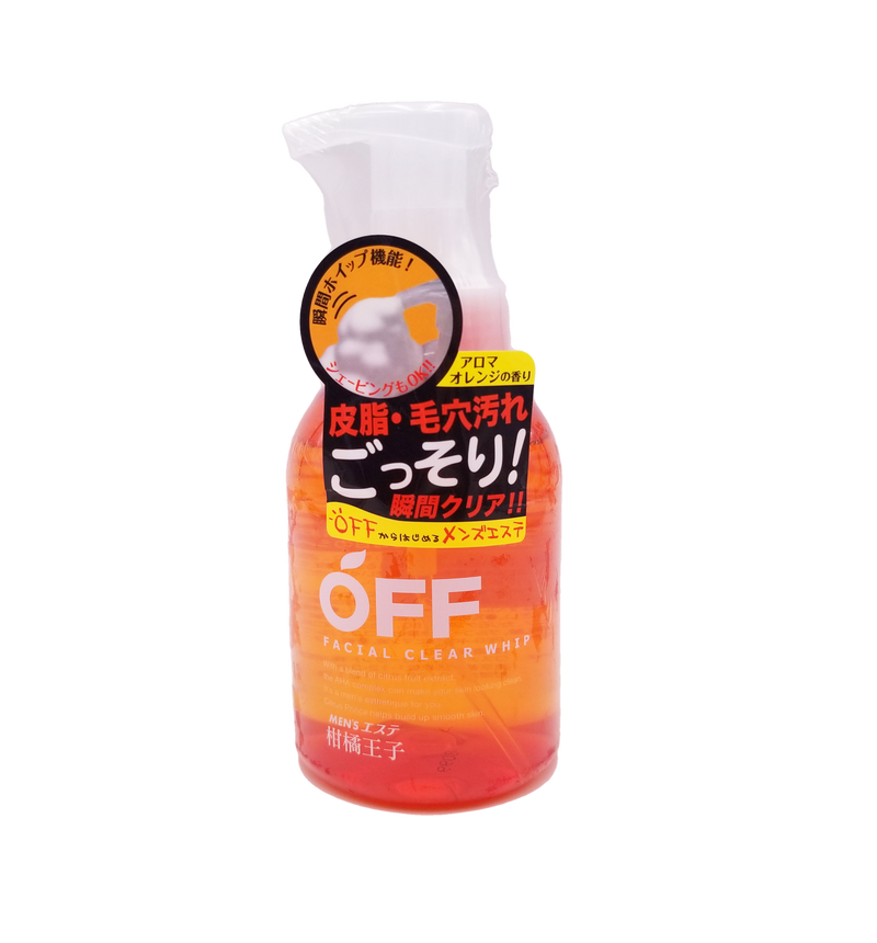 日本柑橘王子 男士深層潔面泡沫 360 ml