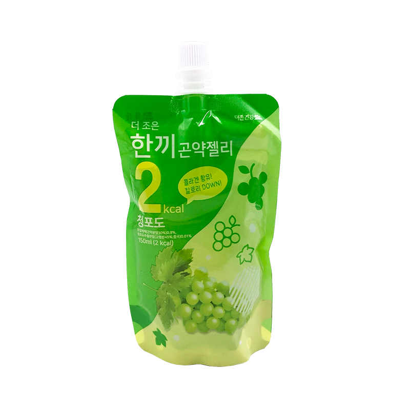 韓國 ZOEN 超低 2 卡路里瘦身代餐魔芋啫喱 青葡萄口味 150 ml