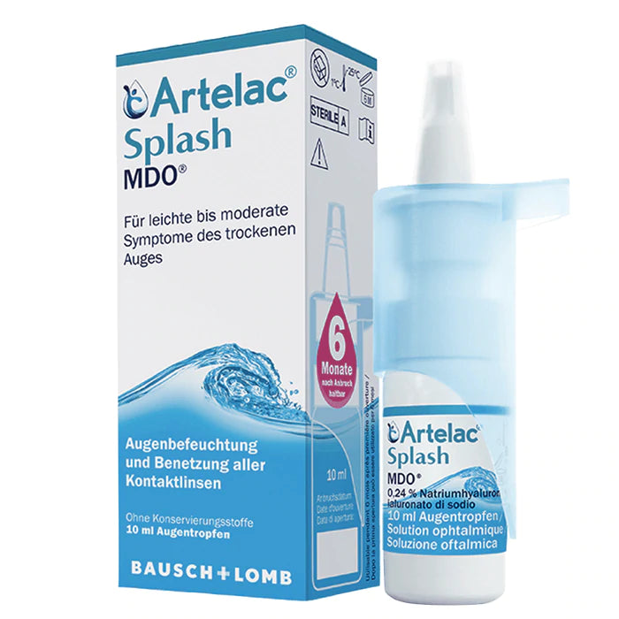 Bausch & Lomb Artelac Splash MDO Eye Drop  眼舒潤 持久保濕潤眼液 10 ml