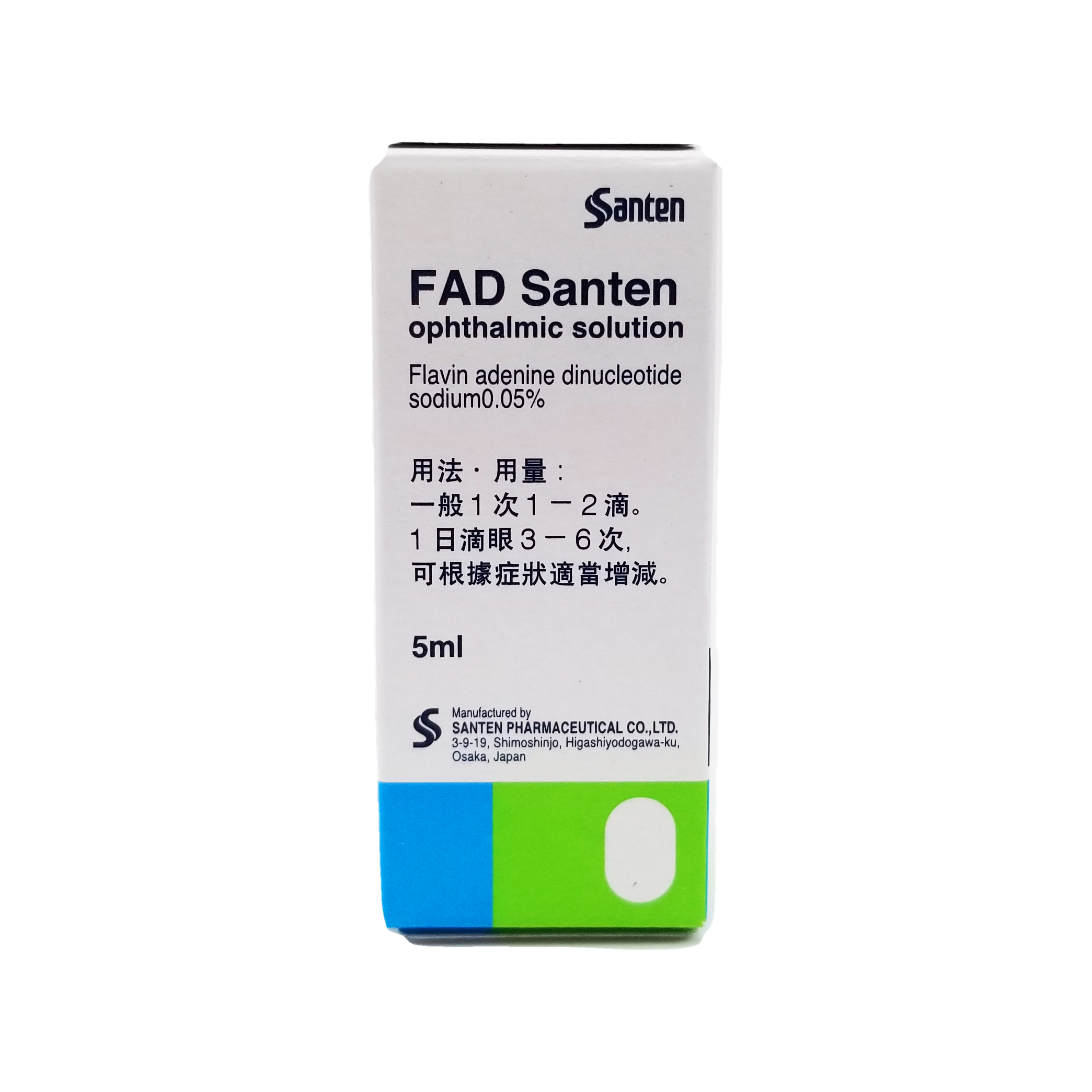 FAD Santen Ophthalmic Solution 0.05 % 5 ml