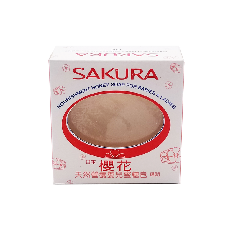 Sukura 日本櫻花 天然營養嬰兒蜜糖皂 100 g