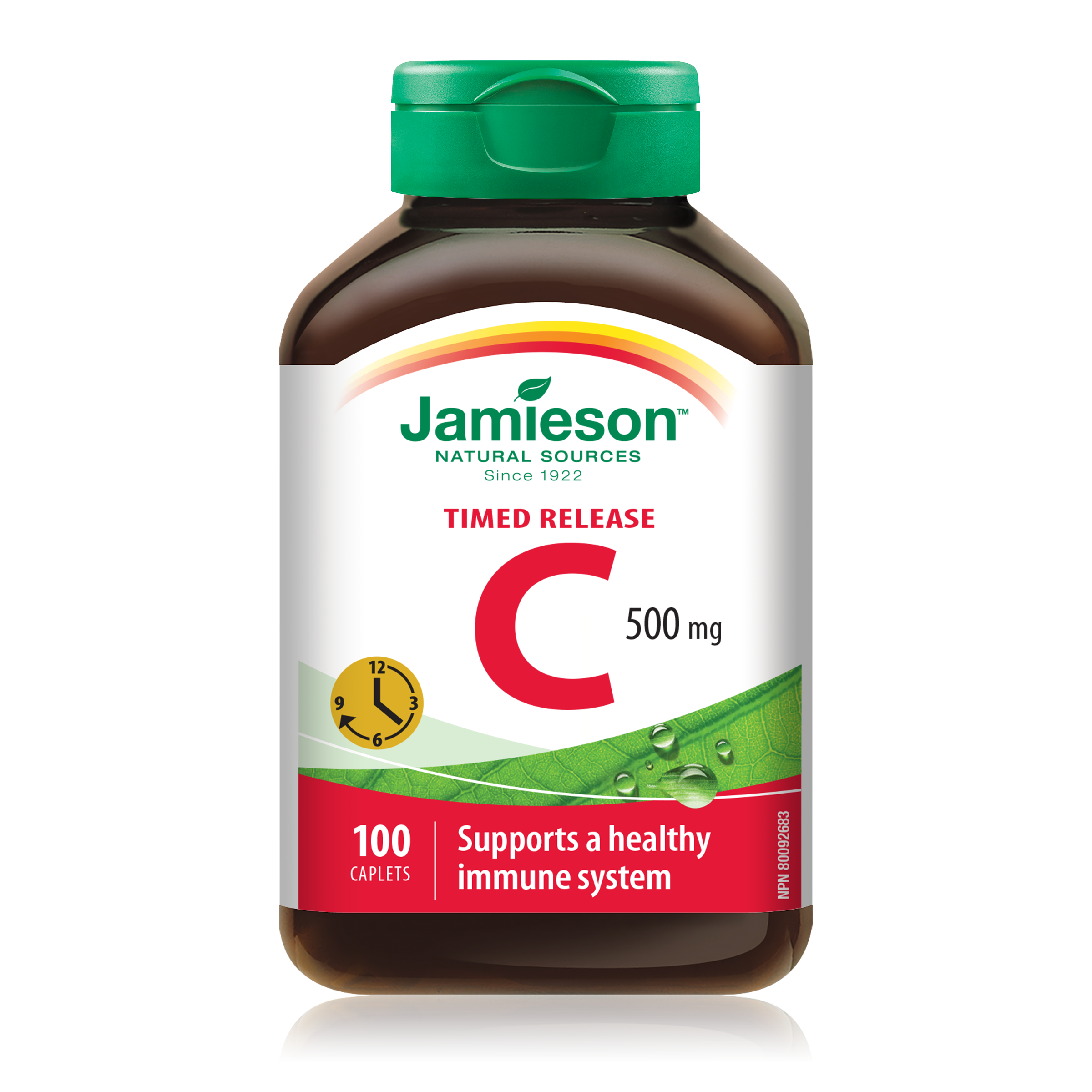 【香港行貨 】Jamieson 長效維他命C 500 mg 100 粒