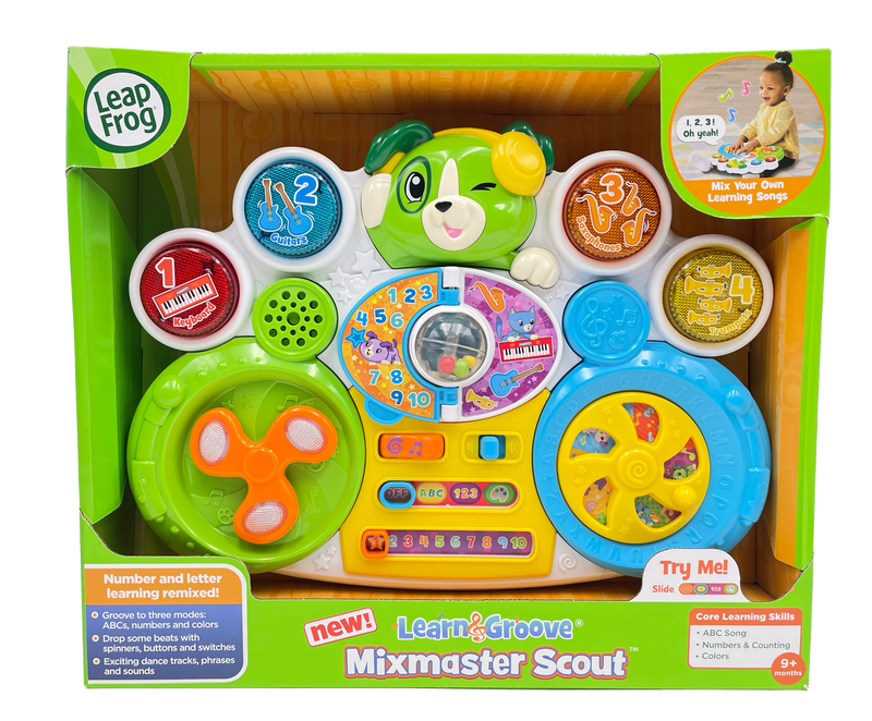 Leapfrog Learn & Groove Michristmaster Scout 跳跳蛙 燈光樂器（適合 1 - 3 歲）