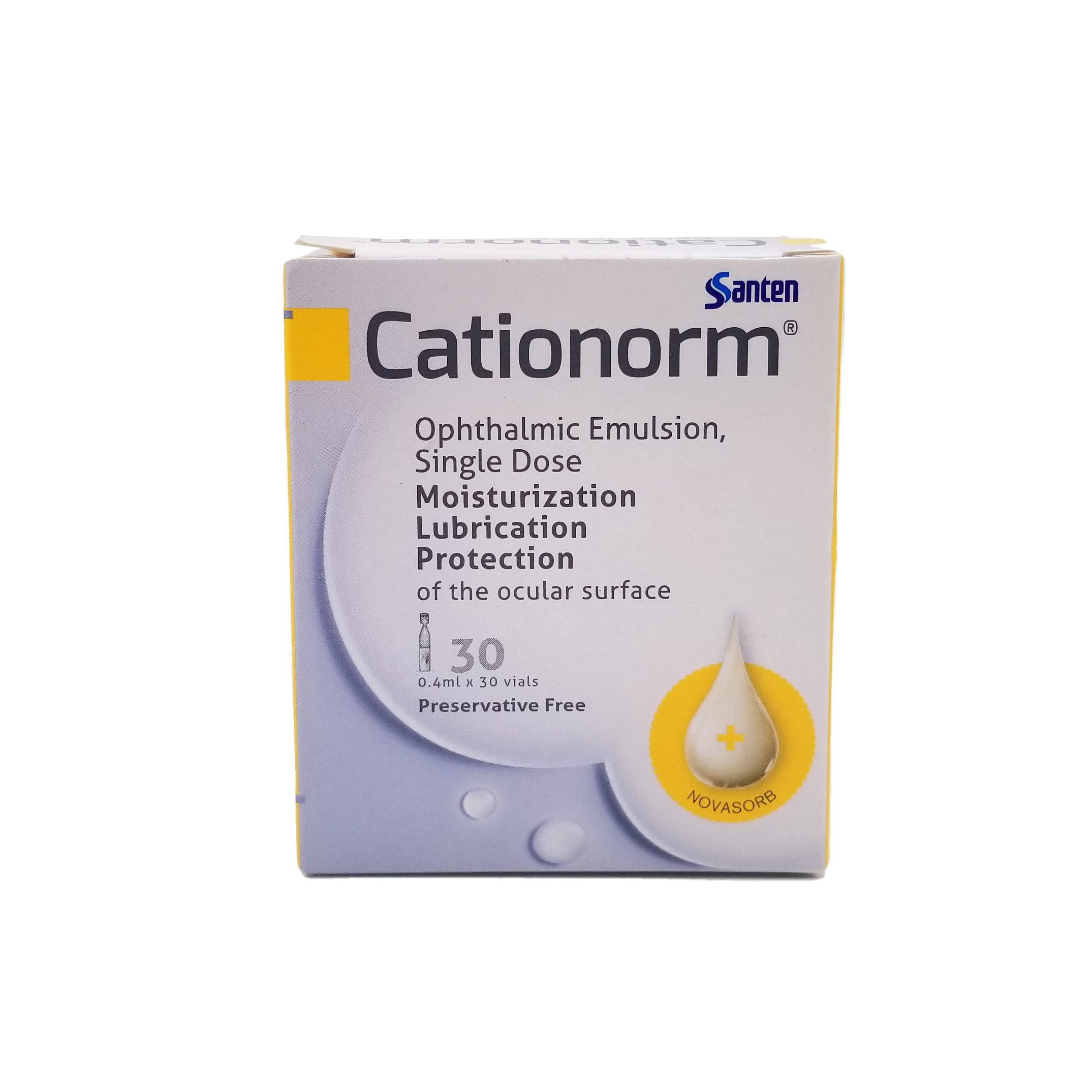 Santen Cationorm 單劑量眼用乳液 0.4 ml x 30