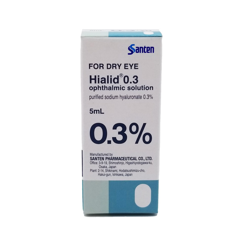 Santen Hialid® 0.3 ophthalmic solution 5 ml
