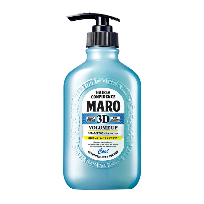 【香港行貨 🇭🇰】MARO 3D 髮起立防脫冰感洗頭水 400 ml
