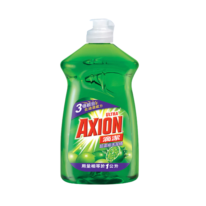 Ultra Axion 滴潔 超濃縮洗潔精 清新青檸 500 ml
