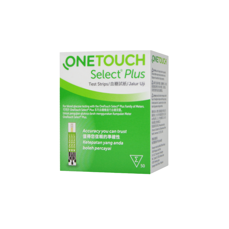 OneTouch® Select Plus 穩睿血糖試紙 50 片