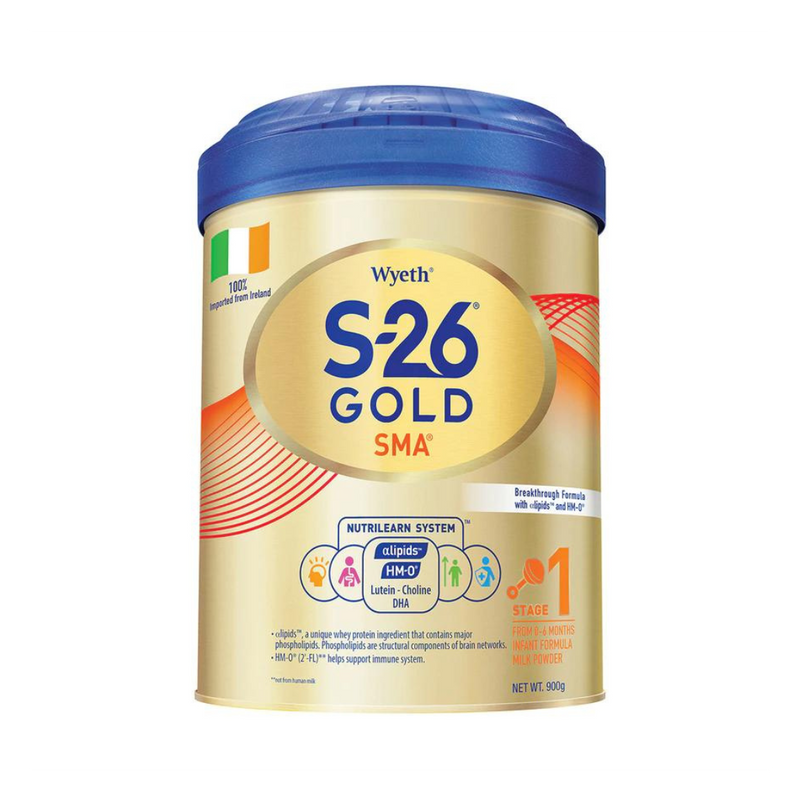 【香港行貨 🇭🇰】Wyeth 惠氏 S-26® GOLD 1 號 900 g