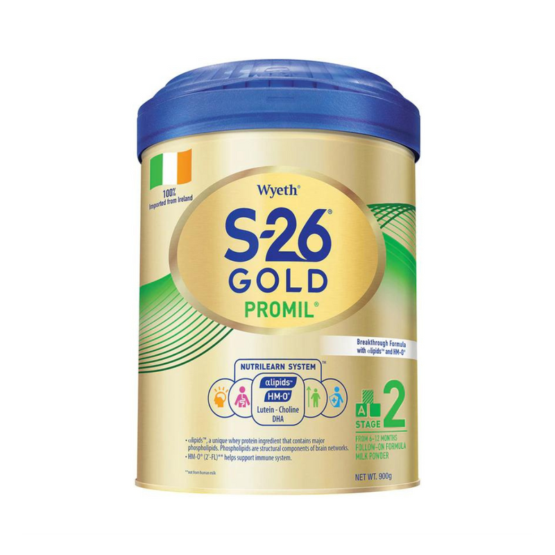 【香港行貨 🇭🇰】Wyeth 惠氏 S-26® GOLD 2 號 900 g