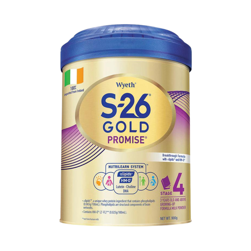 【香港行貨 🇭🇰】Wyeth 惠氏 S-26® GOLD 4 號 900 g