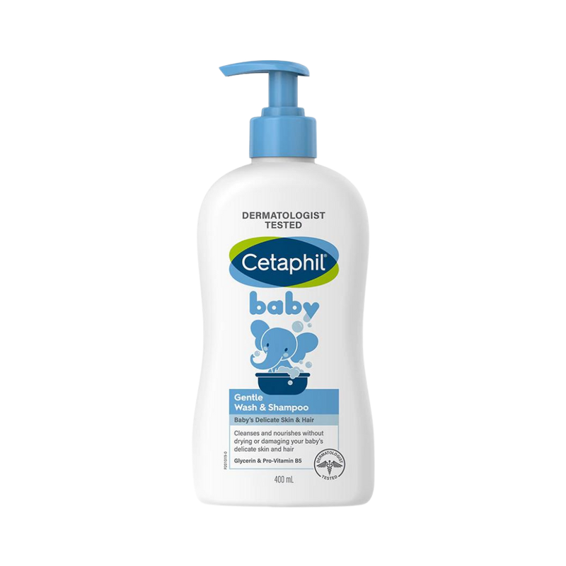 Cetaphil 舒特膚 嬰兒溫和潔膚及洗髮露 400 ml